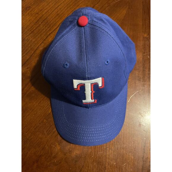 Texas Rangers Hat Snap Back New Genuine Merchandise By T.E.I. - Picture 2 of 6